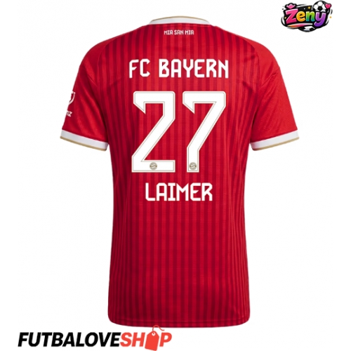 Dres Bayern Munich Konrad Laimer #27 Domáci pre Ženy 2026-27 Krátky Rukáv